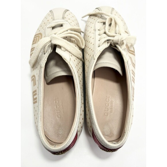 Gucci Cream and Red Sneakers - Picture 12 of 12